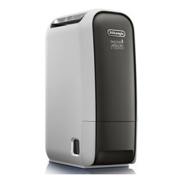 De'Longhi DNS65 Deshumidificador 6L/24h Negro Gris 2.8L 34dB