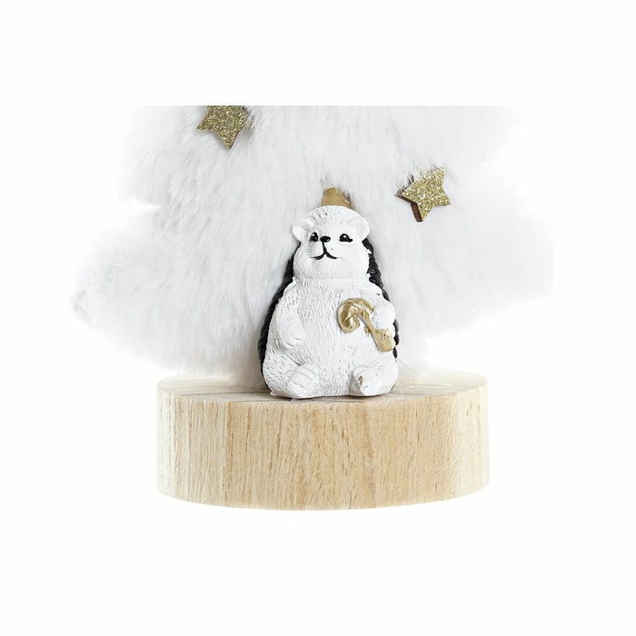 DKD Home Decor Set de 2 Figuras de Árbol en Resina y Poliéster DKD Home Decor Set de 2 Figuras de Árbol en Resina y Poliéster