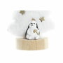 DKD Home Decor Set de 2 Figuras de Árbol en Resina y Poliéster
