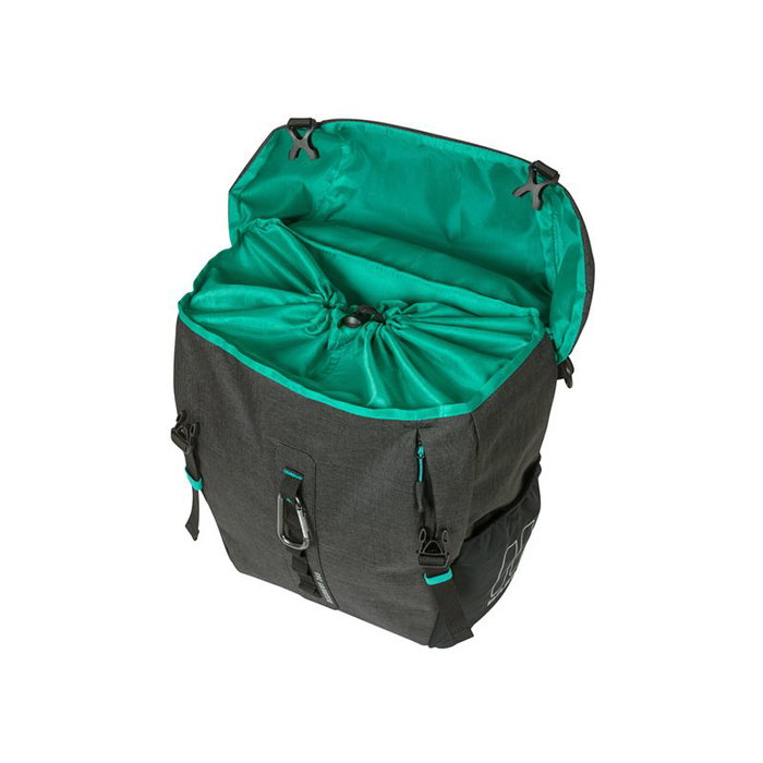 Basil Discovery 365D M Alforja Individual Bicicleta con Sistema MIK y Funda Impermeable 9L