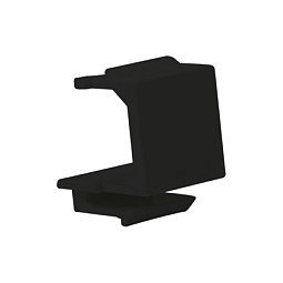 LogiLink Keystone Blindabdeckung Blank Insert, 10 piezas, negro