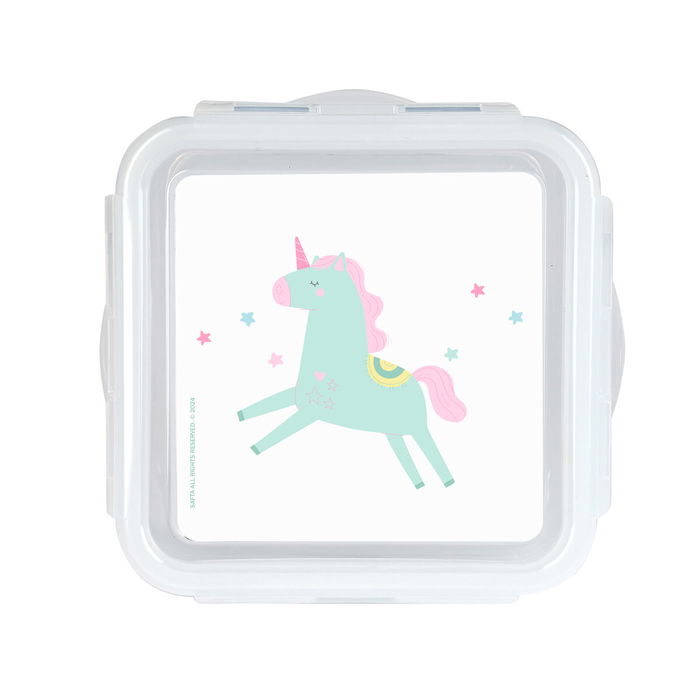 Fiambrera Safta Unicornio Poliuretano Infantil Fiambrera Safta Unicornio Poliuretano Infantil