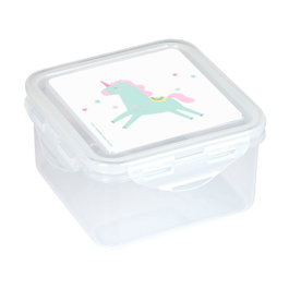 Safta Fiambrera Preescolar Unicornio 13x7,5x13cm