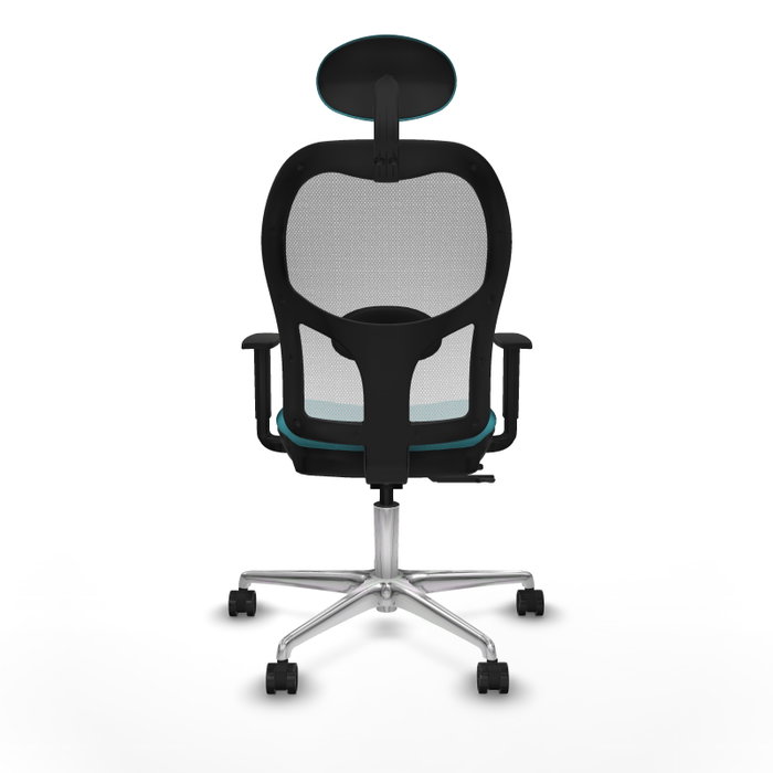 PIQUERAS Y CRESPO Silla de oficina Jorquera Turquesa y Blanco PIQUERAS Y CRESPO Silla de oficina Jorquera Turquesa y Blanco