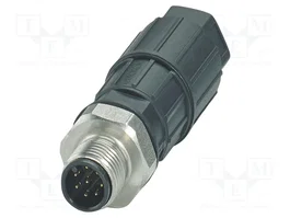 PHOENIX CONTACT Conector M12 de 8 pines, recto, IP65, IDC