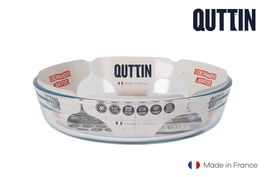 Quttin Fuente de Vidrio Honda Ø23x5.3 cm - 1.7 L (6 Unidades)