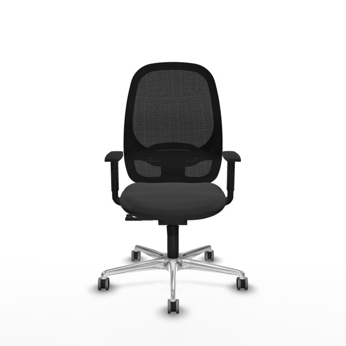 PIQUERAS Y CRESPO Silla de oficina Cilanco Gris oscuro con mecanismo Sincro PIQUERAS Y CRESPO Silla de oficina Cilanco Gris oscuro con mecanismo Sincro