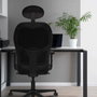 PIQUERAS Y CRESPO Silla de oficina Jorquera Verde botella y Blanco