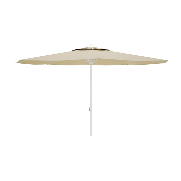 Marbueno Sombrilla de Acero Beige de 270 cm