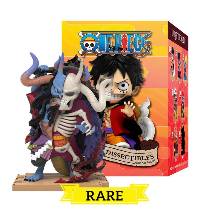 Mighty Jaxx One Piece: Freeny's Hidden Dissectibles Wano Figura de Vinilo Blind Box Display (6)