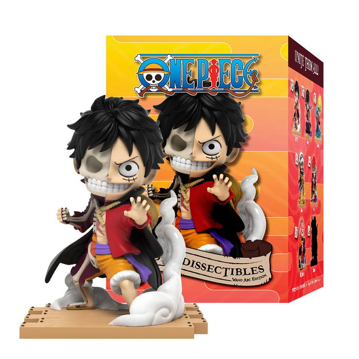 Mighty Jaxx One Piece: Freeny's Hidden Dissectibles Wano Figura de Vinilo Blind Box Display (6)
