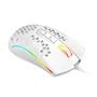 Redragon M988W-RGB Ratón Gaming Óptico Storm Ultraligero para Diestro, Sensor Pixart 3389 32000 DPI, 8 Botones Programables, RGB Chroma, Cable Paracord