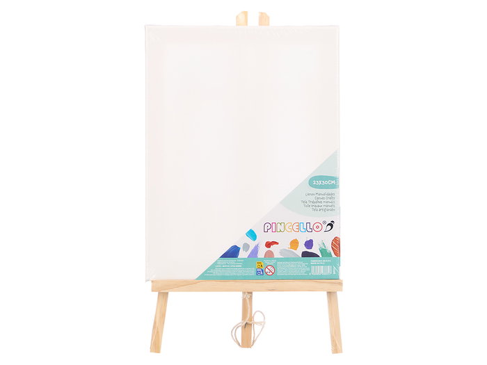 PINCELLO Lienzo Trípode 23x30cm, Pack de 18 unidades PINCELLO Lienzo Trípode 23x30cm, Pack de 18 unidades