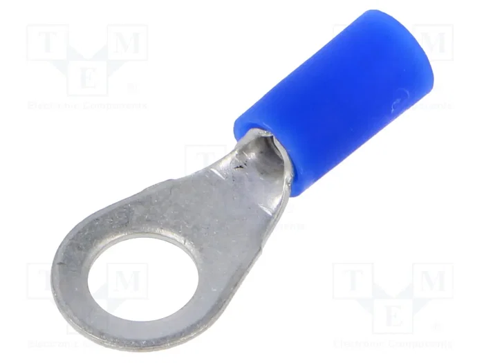 ERKO Terminal de ojillo aislado M6 azul para 1,5-2,5mm² ERKO Terminal de ojillo aislado M6 azul para 1,5-2,5mm²