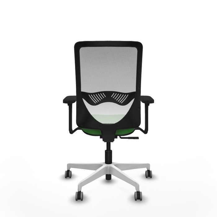 PIQUERAS Y CRESPO Silla de oficina Zulema con mecanismo Sincro, Verde y Blanco PIQUERAS Y CRESPO Silla de oficina Zulema con mecanismo Sincro, Verde y Blanco