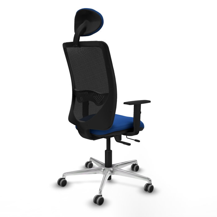 PIQUERAS Y CRESPO Silla de oficina Zulema con mecanismo Sincro/Traslack, Azul y Negro PIQUERAS Y CRESPO Silla de oficina Zulema con mecanismo Sincro/Traslack, Azul y Negro