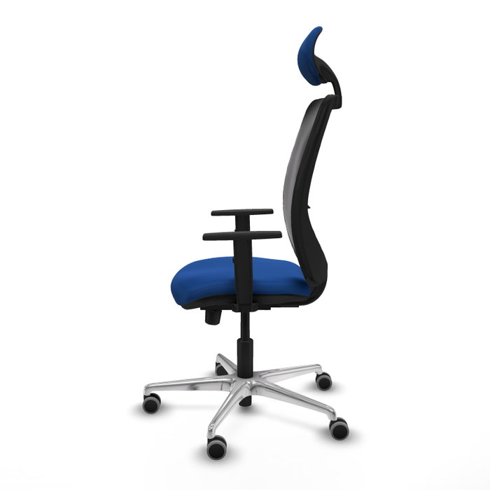 PIQUERAS Y CRESPO Silla de oficina Zulema con mecanismo Sincro/Traslack, Azul y Negro PIQUERAS Y CRESPO Silla de oficina Zulema con mecanismo Sincro/Traslack, Azul y Negro