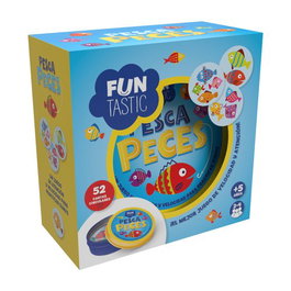 Juego Imagiland Cartas Redondas Funtastic Pesca Peces C/Caja