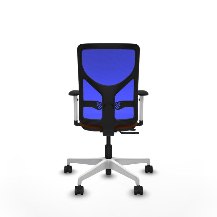 PIQUERAS Y CRESPO Silla de oficina Motilla con Mecanismo Sincro/Traslack Marrón y Azul PIQUERAS Y CRESPO Silla de oficina Motilla con Mecanismo Sincro/Traslack Marrón y Azul