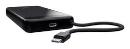 Trust 25881 Batería Externa Powerbank 20000 mAh con Carga Rápida USB-C 20W PD/PPS, 2 Puertos, Negro