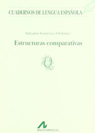 Estructuras comparativas, Salvador Gutiérrez Ordóñez - ARCO-LIBROS