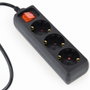 Energenie EG-PSU3-01 Regleta para UPS 3 Salidas AC, 16A, 0,6m, Negro