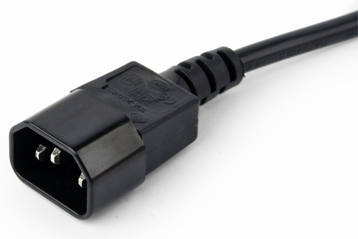Energenie EG-PSU3-01 Regleta para UPS 3 Salidas AC, 16A, 0,6m, Negro