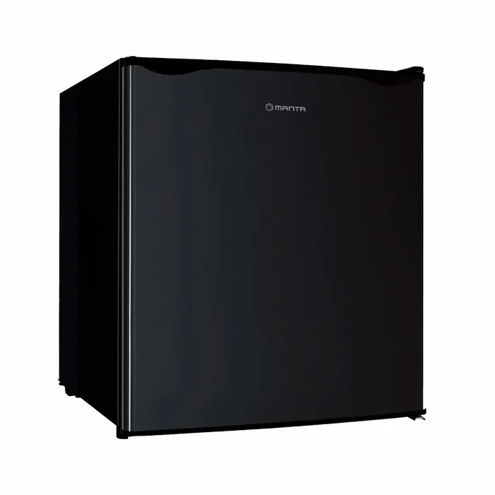 Manta Minibar MM515PBK - Frigorífico Independiente 46 Litros, Negro, Clase Energética E (80 kWh/año), Capacidad Congelador 5 L, Puertas Reversibles, Clima N-ST