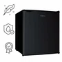 Manta Minibar MM515PBK - Frigorífico Independiente 46 Litros, Negro, Clase Energética E (80 kWh/año), Capacidad Congelador 5 L, Puertas Reversibles, Clima N-ST