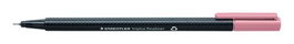Rotulador Fibra Staedtler 334 Triplus Fineliner Rosa Antiguo (Set de 10)