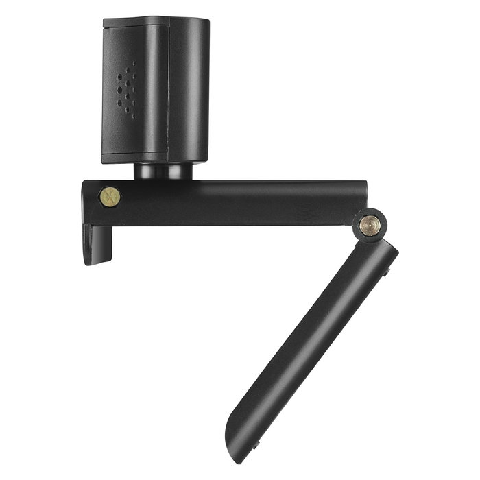 SANDBERG Webcam USB 134-38 Full HD 1080p 30fps Autoenfoque, 70 Grados, Doble Micrófono Omnidireccional, Tapa Privacidad, Soporte Clip, 2m Cable, Negro