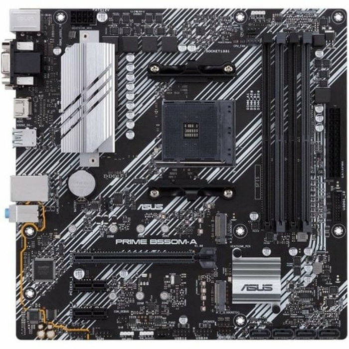 ASUS Prime B550M-A/CSM AMD B550 Micro ATX Socket AM4