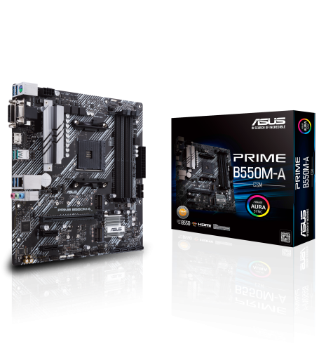 ASUS Prime B550M-A/CSM AMD B550 Micro ATX Socket AM4