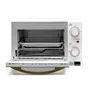 Orbegozo HO 990 Horno Multifunción de Sobremesa con Parrilla, 10 Litros Capacidad, 800W Potencia (400W/800W), Temporizador 30 Min, Blanco