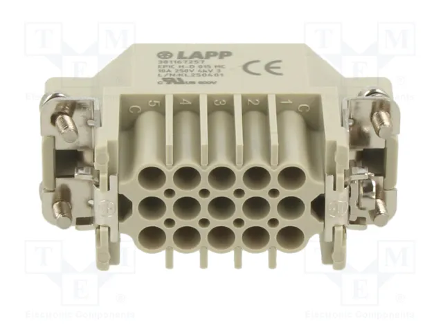 LAPP Conector de alimentación DC EPIC® BATTERY 350HR7PC02