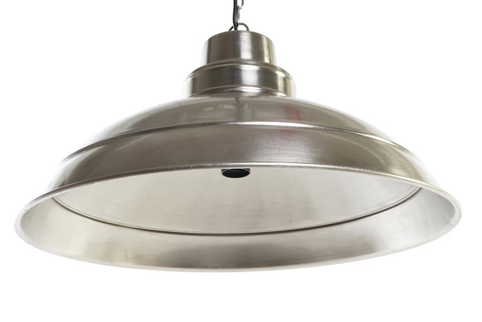 DKD Home Decor Lámpara de Techo Plateado Hierro 54 x 54 x 30 cm