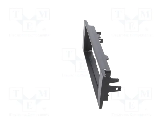 ACV Bastidor de montaje de radio para Audi 1 DIN, negro