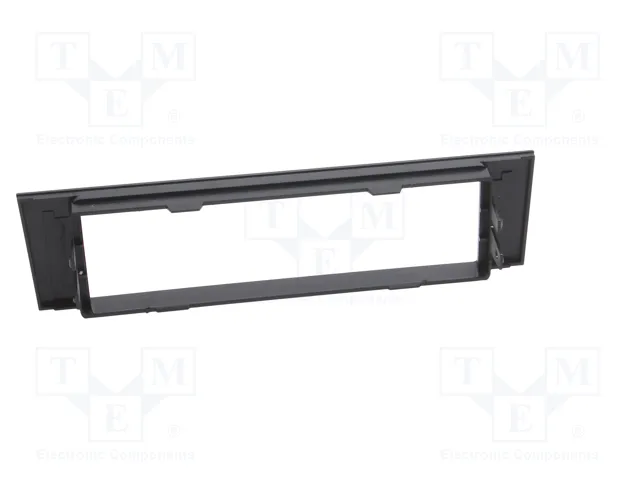 ACV Bastidor de montaje de radio para Audi 1 DIN, negro