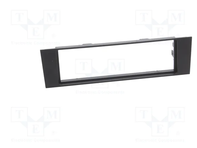 ACV Bastidor de montaje de radio para Audi 1 DIN, negro