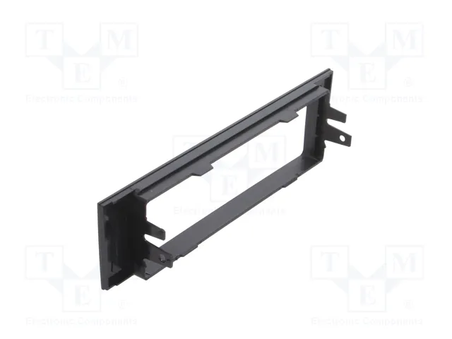 ACV Bastidor de montaje de radio para Audi 1 DIN, negro
