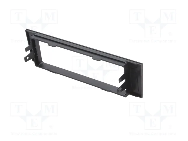 ACV Bastidor de montaje de radio para Audi 1 DIN, negro