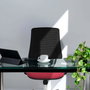 PIQUERAS Y CRESPO Silla de oficina Mardos con mecanismo Sincro, Verde petróleo y Negro