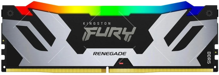 Kingston FURY Renegade RGB 24 GB 8400 MT/s DDR5 CL40 CUDIMM - Plata/Negro Kingston FURY Renegade RGB 24 GB 8400 MT/s DDR5 CL40 CUDIMM - Plata/Negro