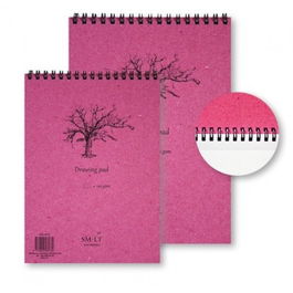 Bloc De Dibujo Smiltainis Bocetos Con Espiral Tecnicas Secas A4 120G 60H (Set de 5)