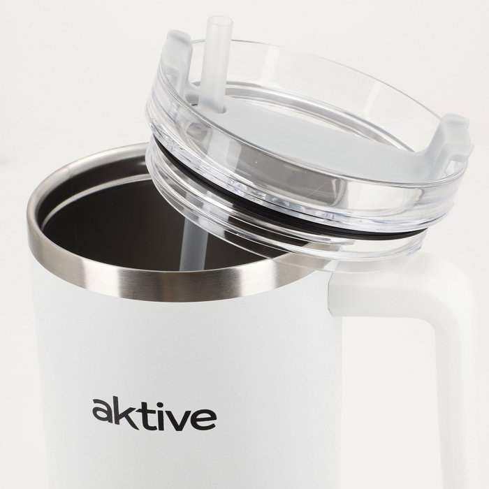 AKTIVE Vaso Térmico de Acero Inoxidable