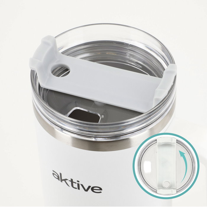 AKTIVE Vaso Térmico de Acero Inoxidable