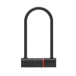 Zefal K-Traz U17 Candado Antirrobo en U con Llave Acero Macizo Cuádruple Cierre Incluye Soporte Bicicleta