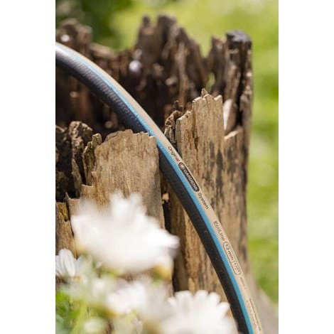 GARDENA Gardena EcoLine Schlauch Manguera 20 m 13 mm (1/2") Color Gris/Azul/Negro, de Plástico TPE, Resistente a UV y Heladas, 20 bar