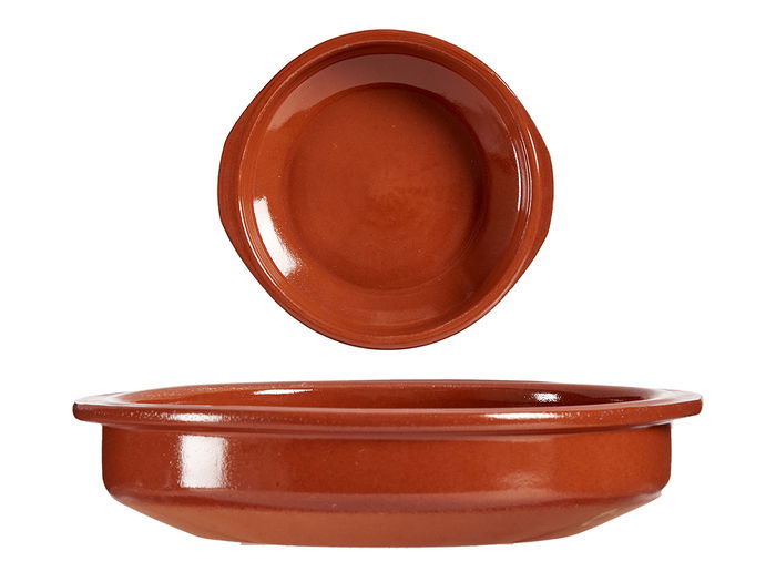 La Dehesa Cazuela Redonda Barro Refractario Miel Diametro 20 cm (Set de 16)