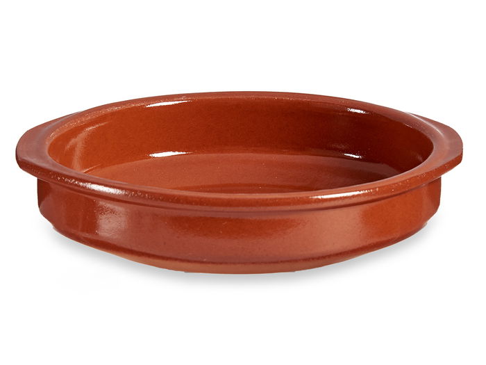 La Dehesa Cazuela Redonda Barro Refractario Miel Diametro 20 cm (Set de 16)